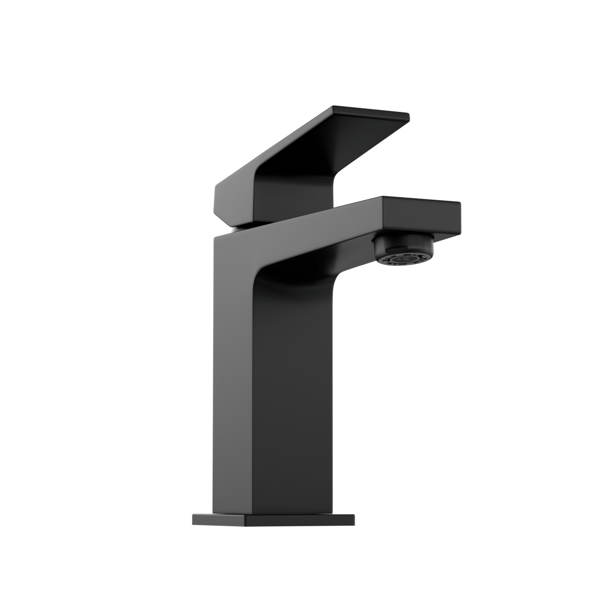 Смеситель для раковины VitrA Minimax Square (Минимакс Сквуэр) A4372036EXP однорычажный матовый черный латунь