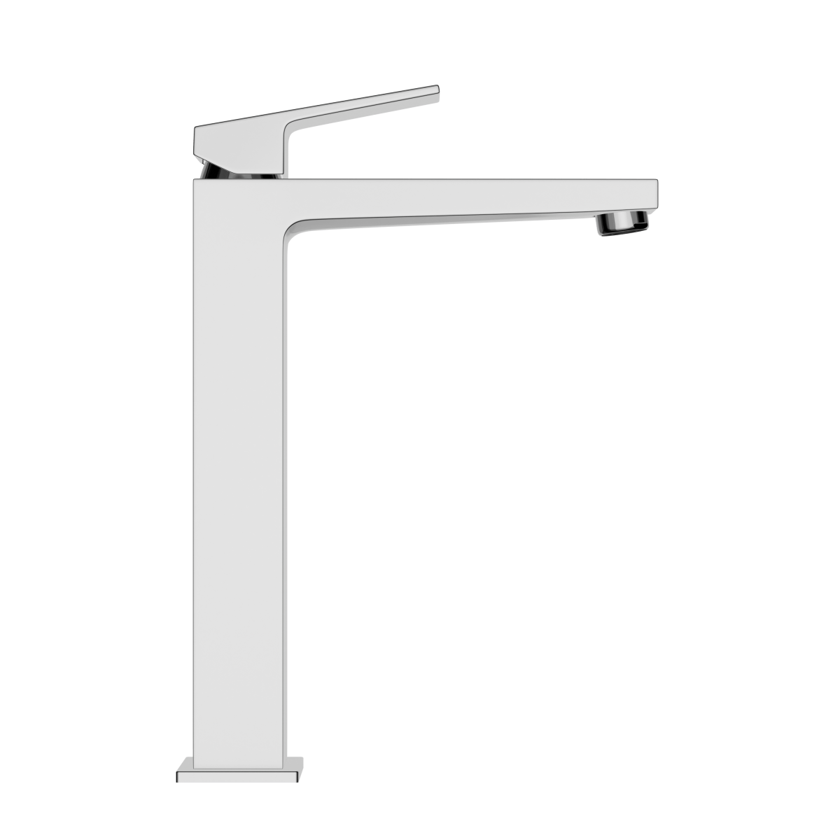 Смеситель для раковины-чаши VitrA Minimax Square (Минимакс Сквуэр) A43724EXP однорычажный хром латунь