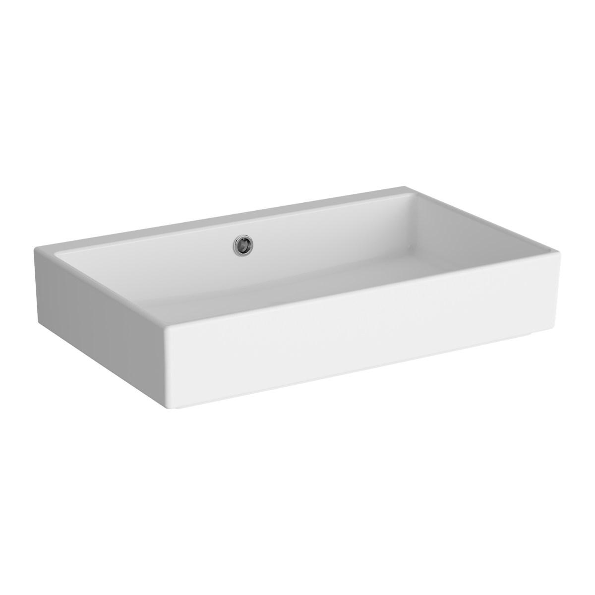 Раковина VitrA ArchiPlan (Архиплан) 7404B003-0012 60 x 39 см белая антибактериальное покрытие Hygiene (Хайджн)