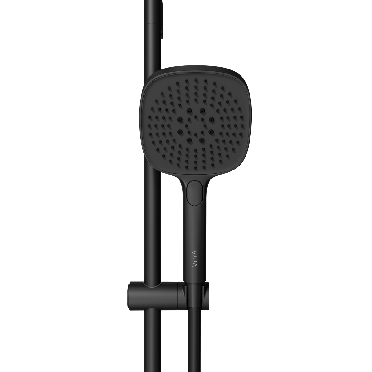 Душевая стойка VitrA Core Square (Кор Скуэр) A4591736EXP с ручным душем без смесителя матовая черная