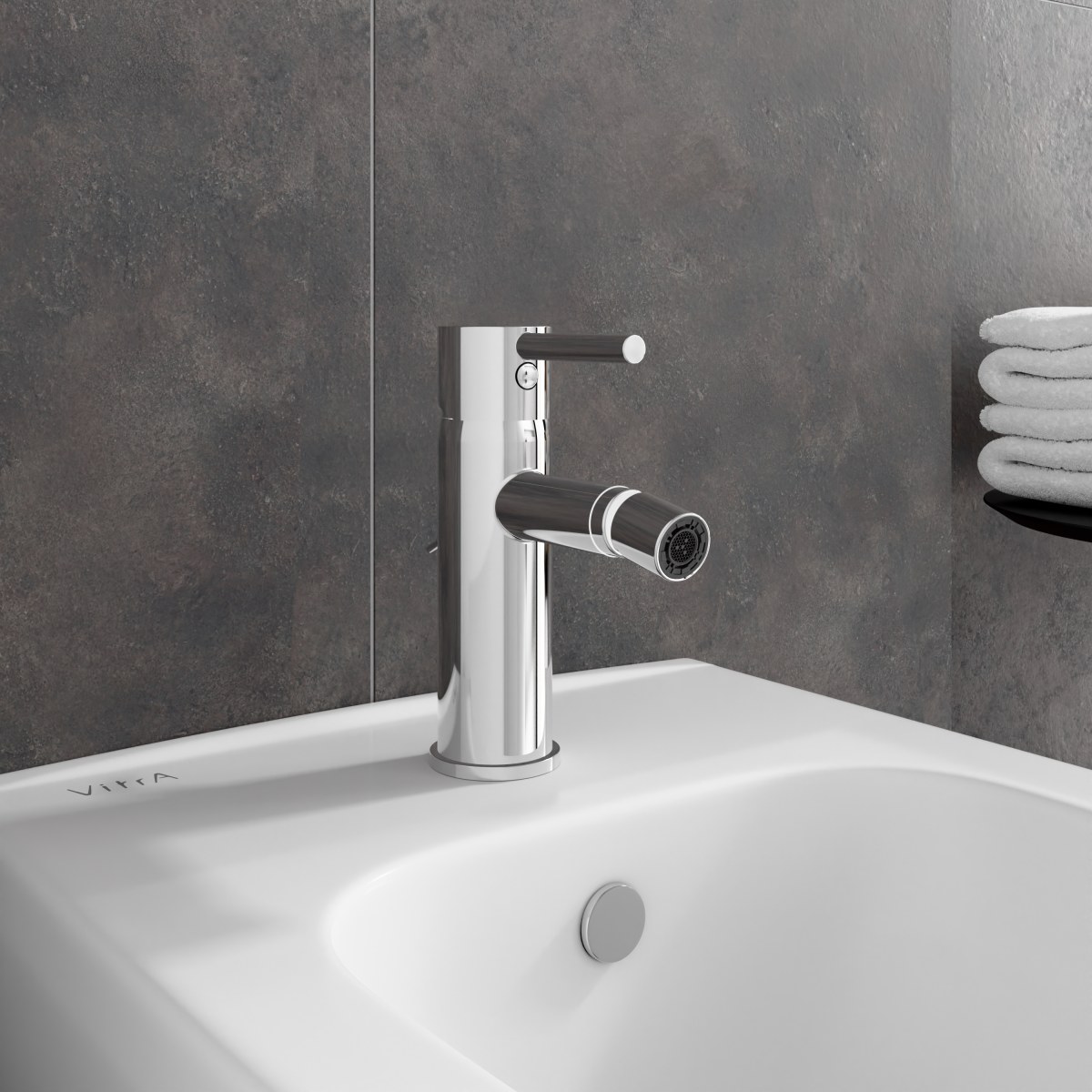 Смеситель для биде VitrA Minimax S (Минимакс С) A41988EXP однорычажный хром латунь