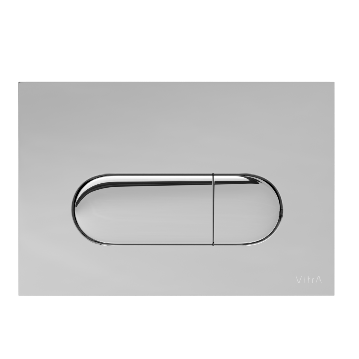 Кнопка смыва для инсталляции VitrA Root Round (Рут Раунд) 740-2280 глянцевая хром двойный смыв