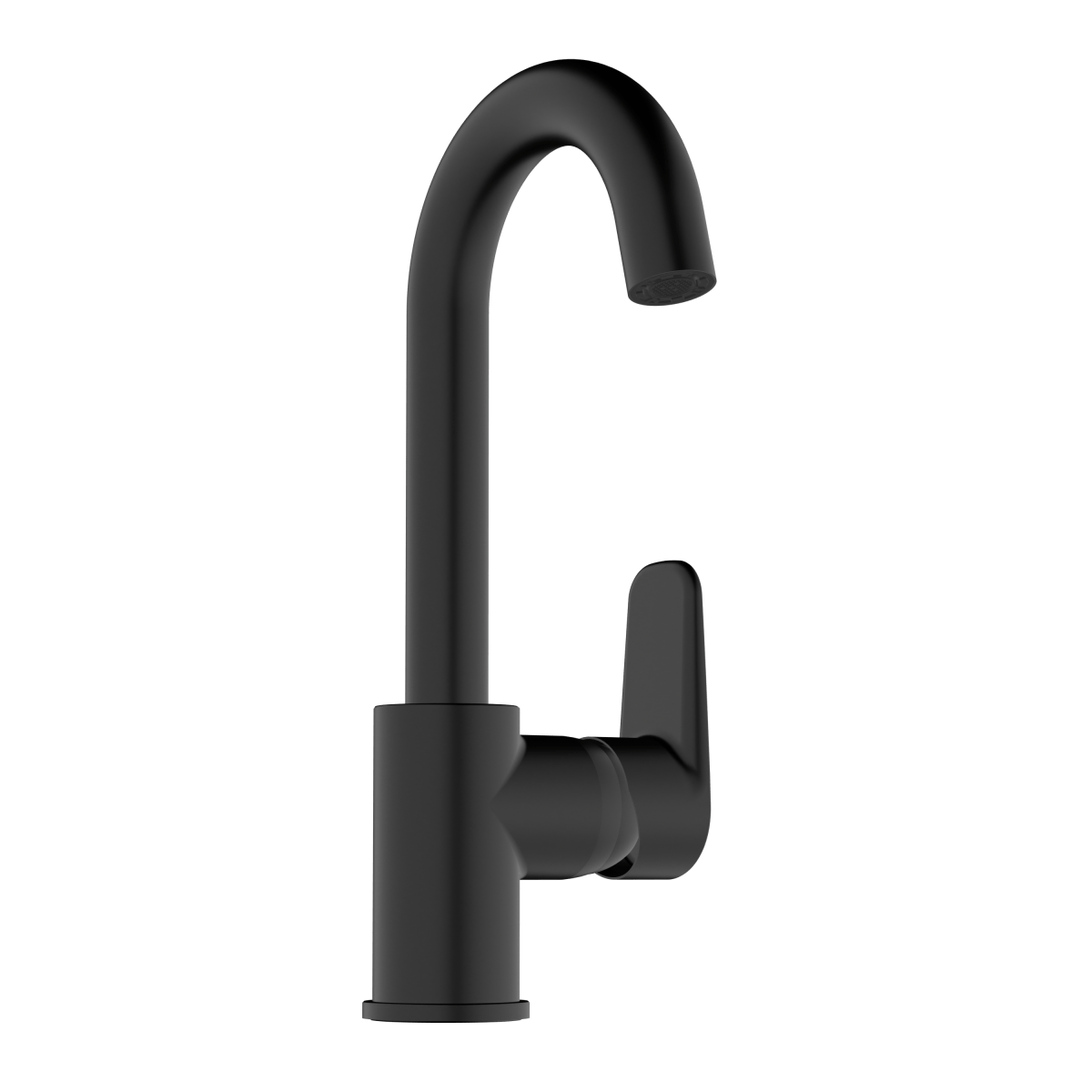 Смеситель для раковины VitrA Flow Soft (Флоу Софт) A4316036EXP однорычажный матовый черный латунь