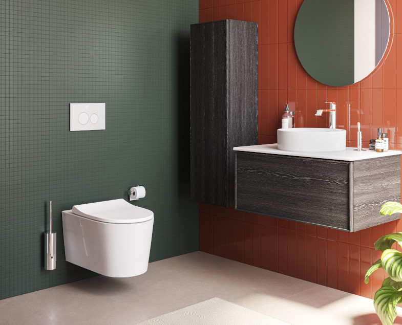 Комплект Vitra Nest QuantumFlush Инсталяция с унитазом и клавишей смыва