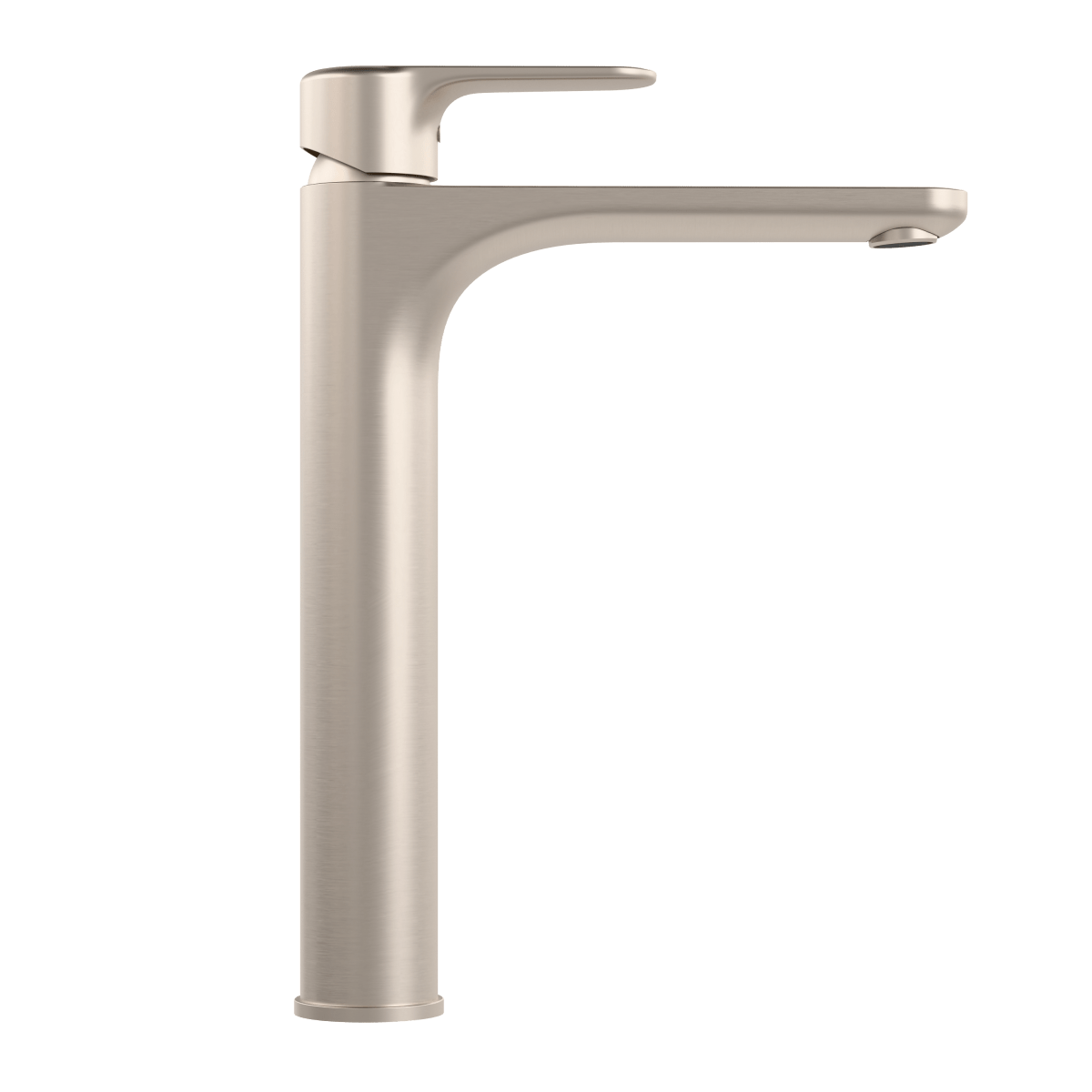 Смеситель для раковины VitrA Root Round (Рут Раунд) A4270734EXP однорычажный брашированный никель латунь