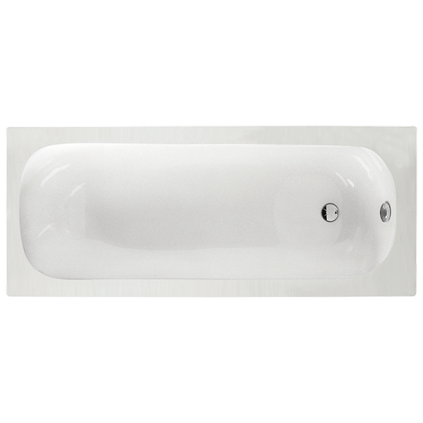 Комплект ванна Vitra Optimum Neo 170*75 см с сифоном, ножками и ABS панель