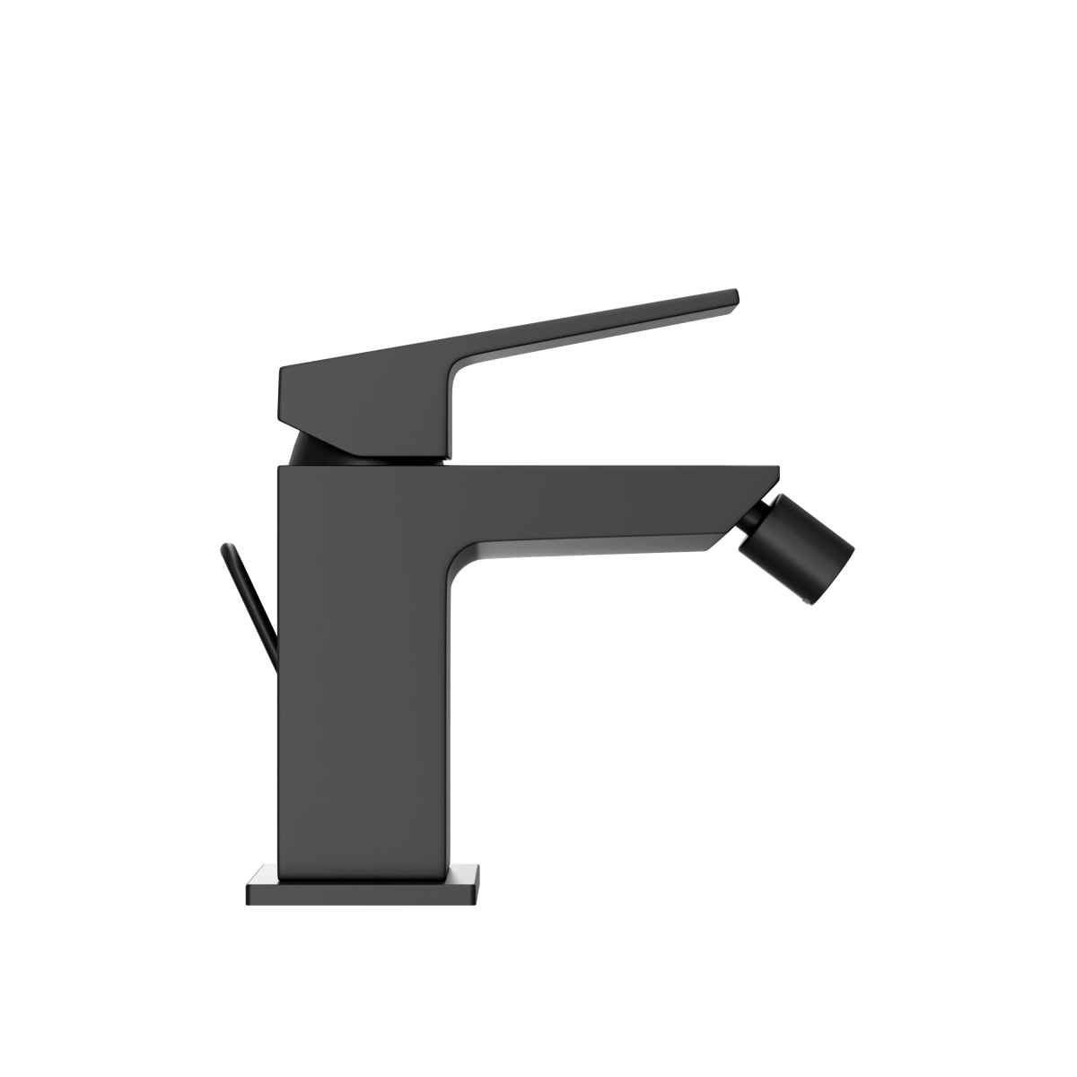 Смеситель для биде VitrA Minimax Square (Минимакс Сквуэр) A4372636EXP однорычажный матовый черный латунь