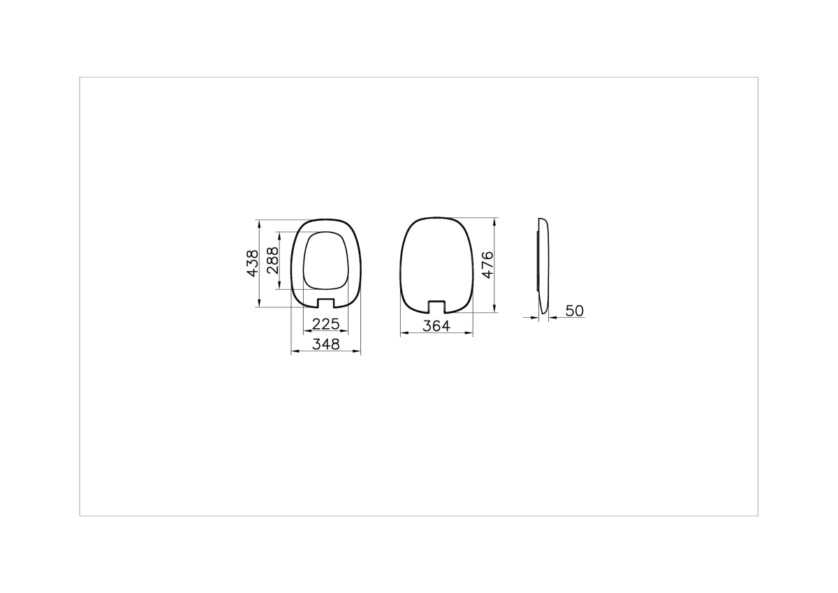 Сиденье для унитаза VitrA Plural (Плюрал) 126-483-009 круглое матовое черное дюропласт с микролифтом быстросъемное