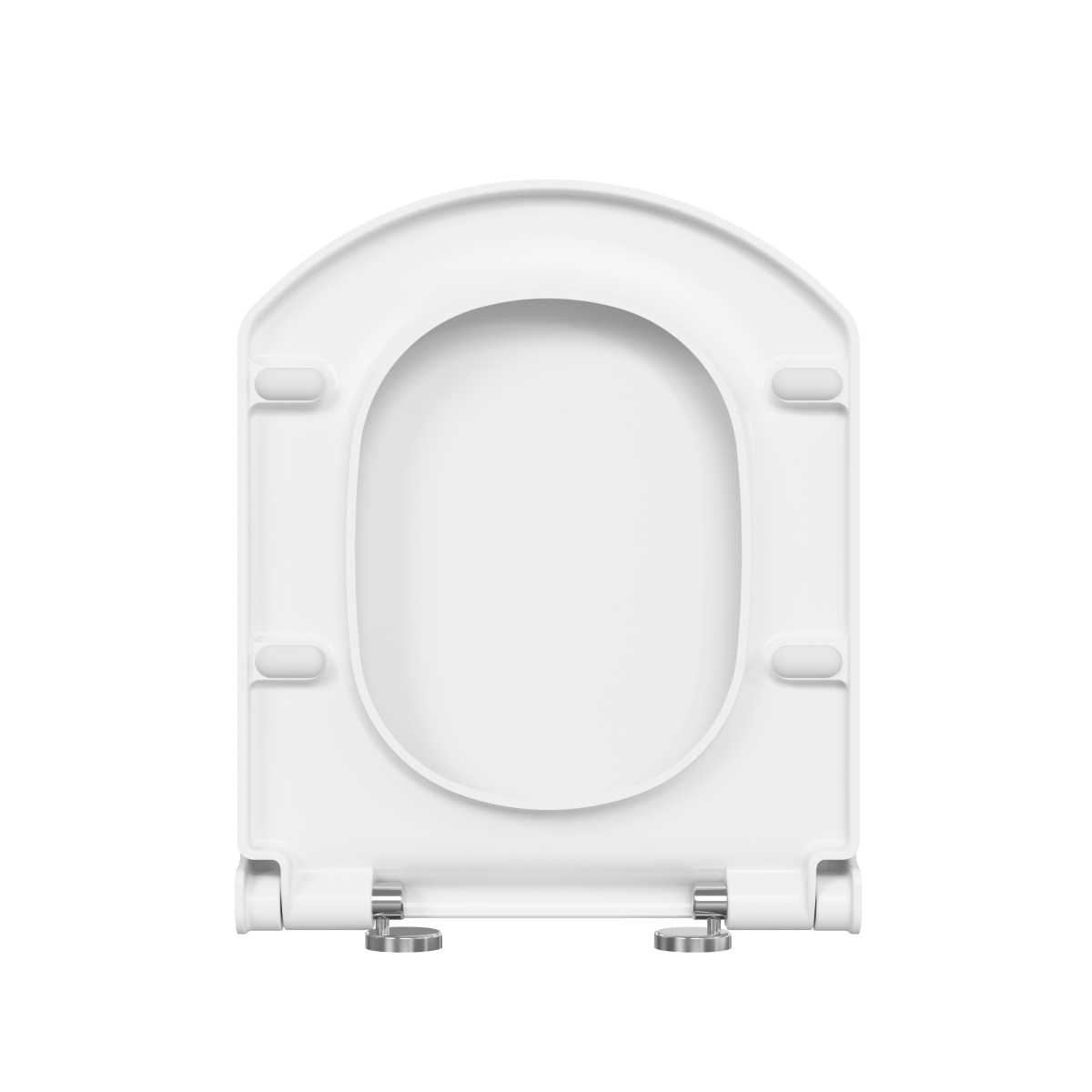 Сиденье для унитаза VitrA Serenada (Серенада) 124-003-009 квадратное белое дюропласт с микролифтом