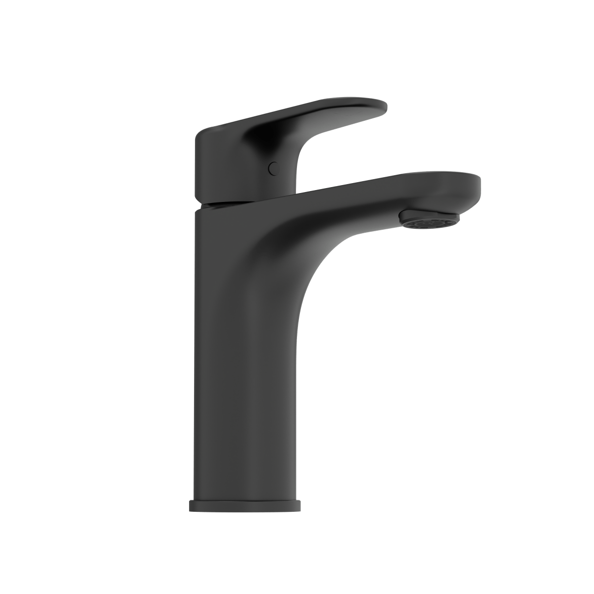 Смеситель для раковины VitrA Root Round (Рут Раунд) A4270636EXP однорычажный матовый черный латунь