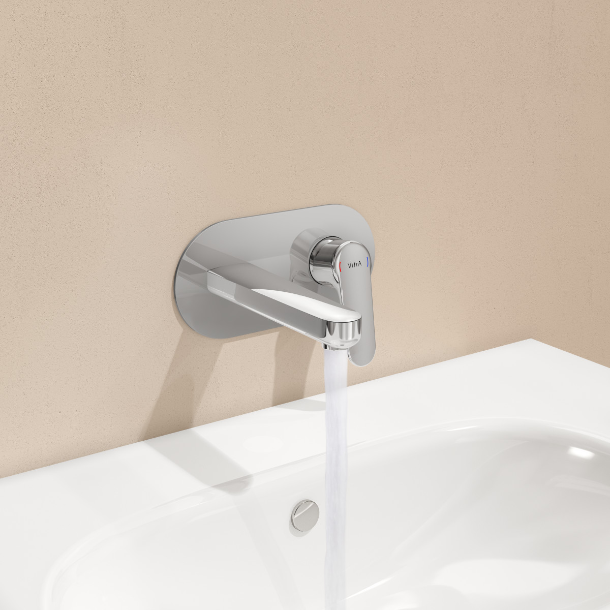 Встраиваемый смеситель для раковины VitrA Root Round A42721EXP