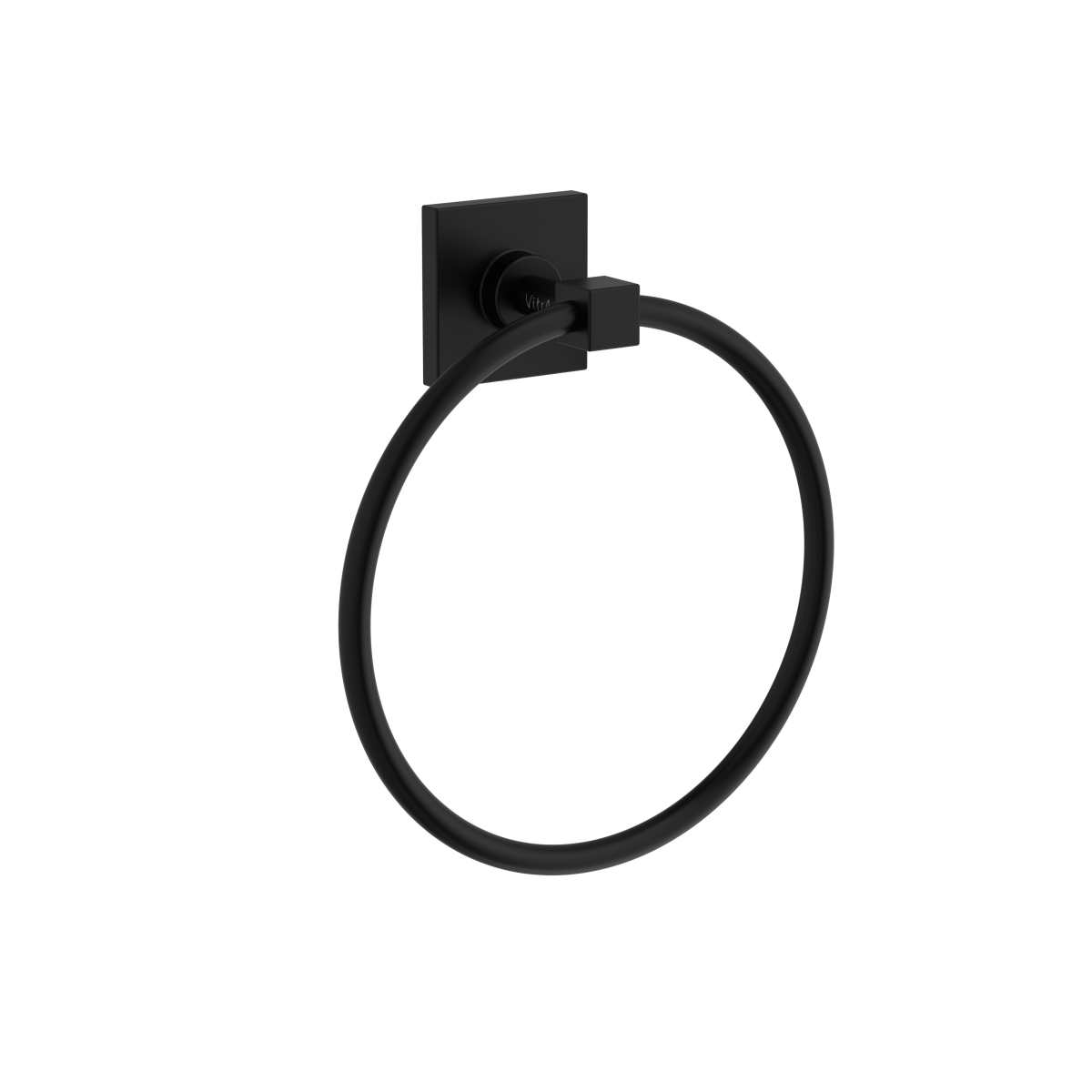 Держатель для полотенец в ванную VitrA Root (Рут) A4480236 матовый черный нержавеющая сталь