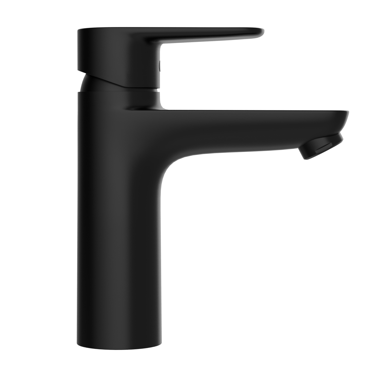 Смеситель для раковины VitrA Flow Soft (Флоу Софт) A4300936EXP однорычажный матовый черный латунь