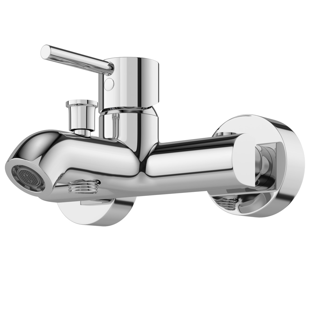 Смеситель настенный VitrA Minimax S (Минимакс С) A41994EXP для ванны однорычажный хром латунь