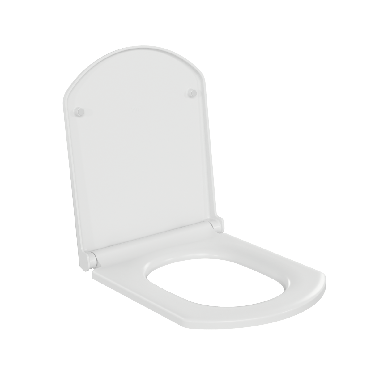 Сиденье для унитаза VitrA Serenada (Серенада) 124-003-009 квадратное белое дюропласт с микролифтом