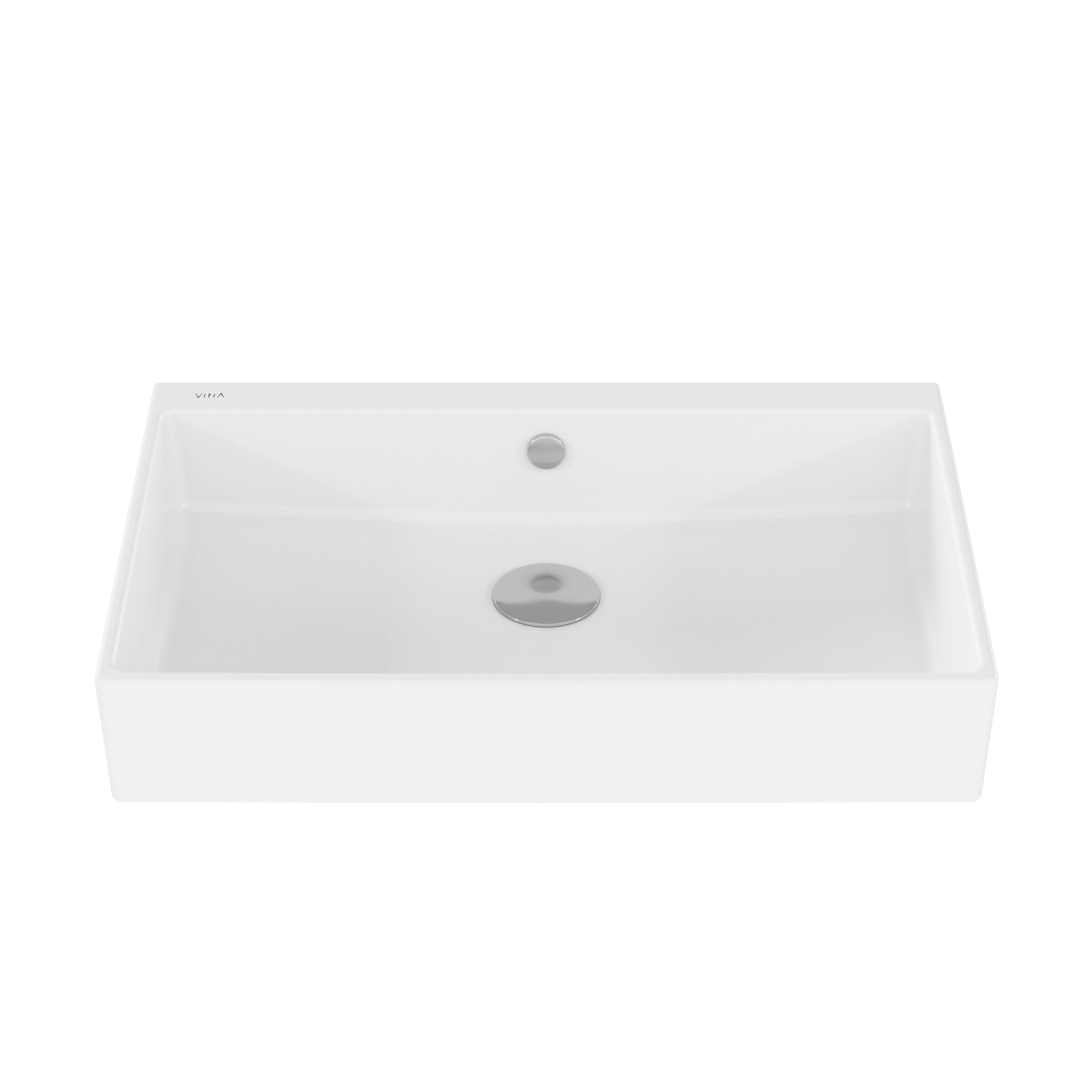 Раковина VitrA ArchiPlan (Архиплан) 7404B003-0012 60 x 39 см белая антибактериальное покрытие Hygiene (Хайджн)