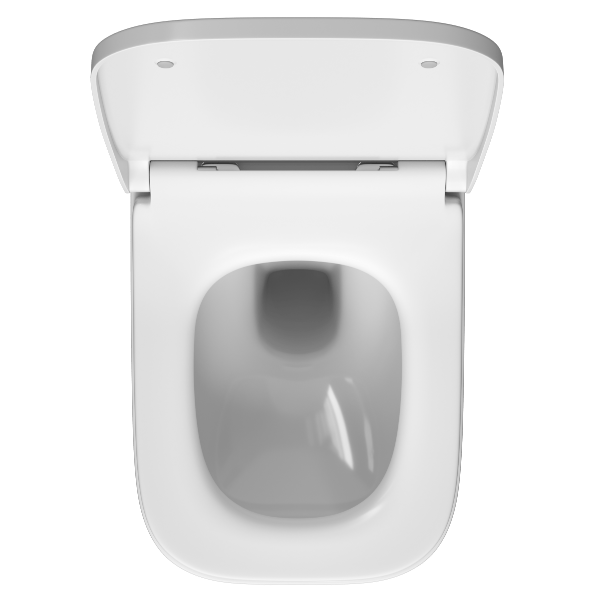 Подвесной унитаз VitrA Integra Square (Интегра Скуэр) 7082B003-0075 безободковый Rim-ex (Рим-экс) белый санитарный фарфор антибактериальное покрытие Hygiene (Хайджн)