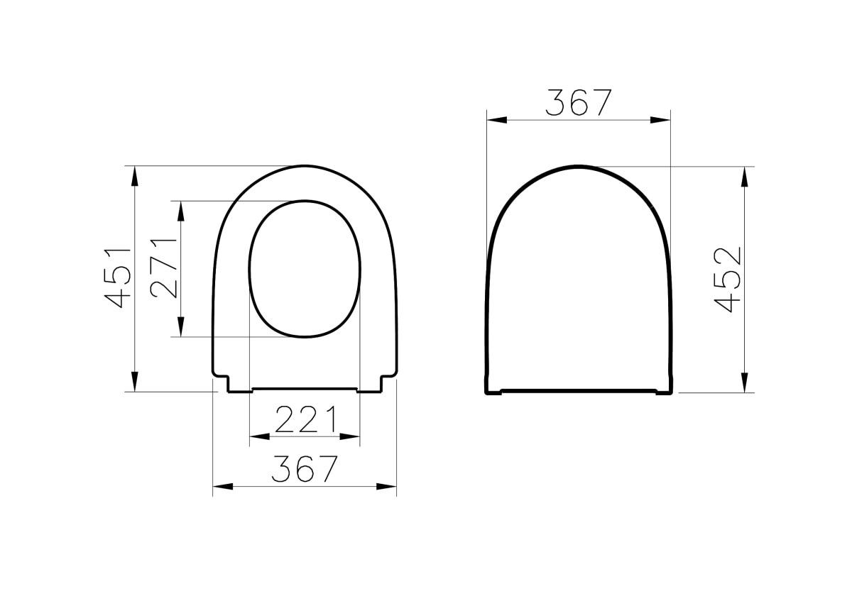 Сиденье для унитаза VitrA Nest (Нест) 220-003R409 круглое белое дюропласт с микролифтом быстросъемное