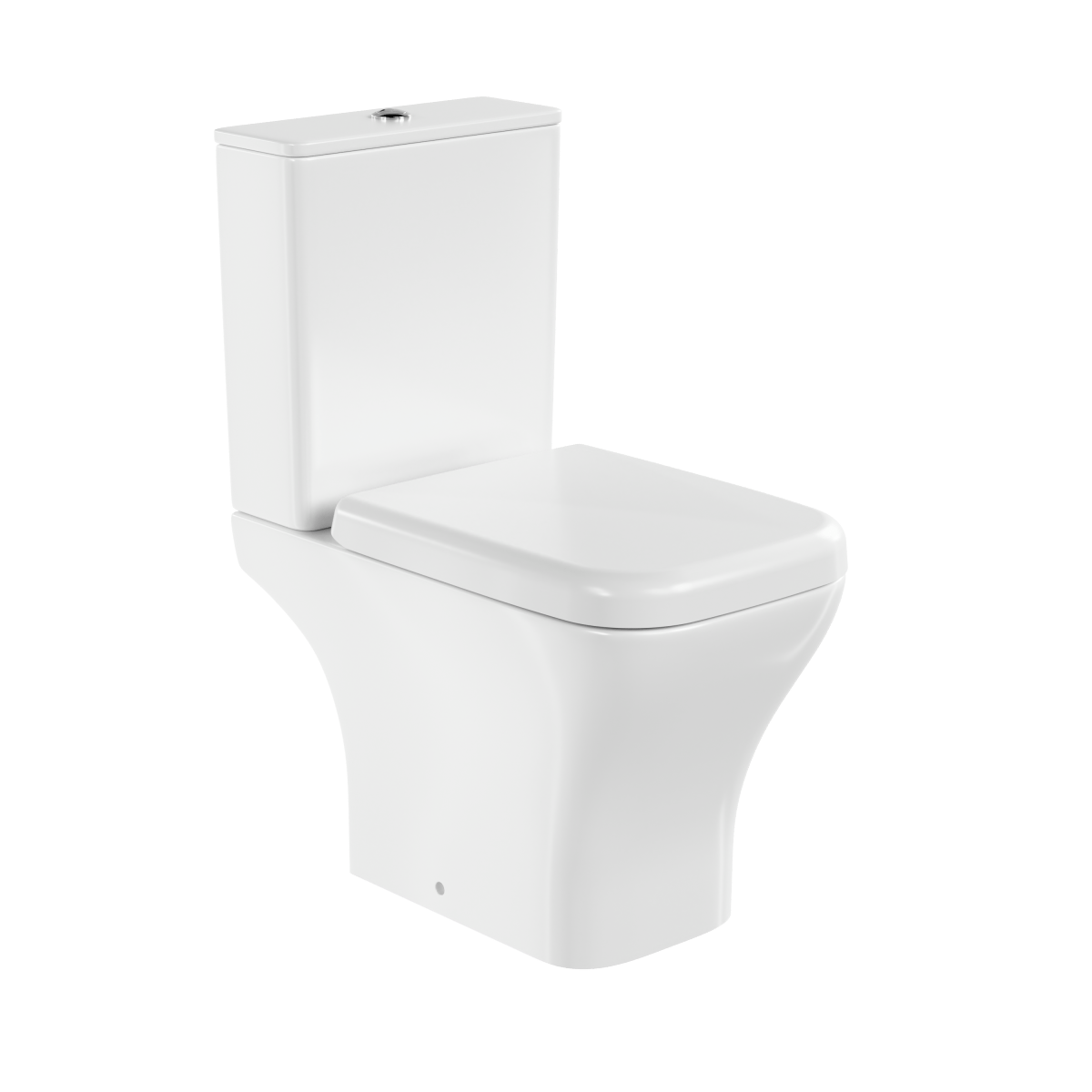Унитаз-компакт напольный VitrA Polar (Полар) 9843B003-7201 с сиденьем микролифт белый санитарный фарфор антибактериальное покрытие Hygiene (Хайджн)
