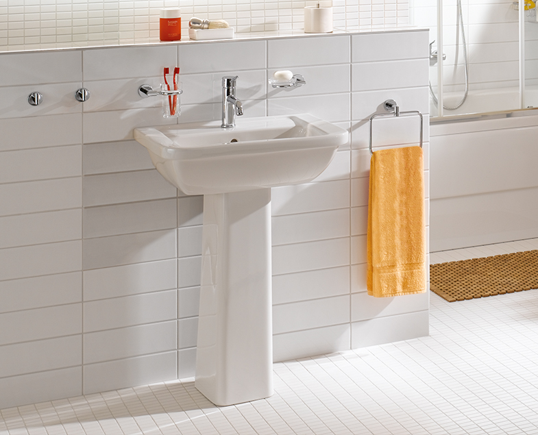 Комплект раковина 55 см Form 300  c пьедесталом