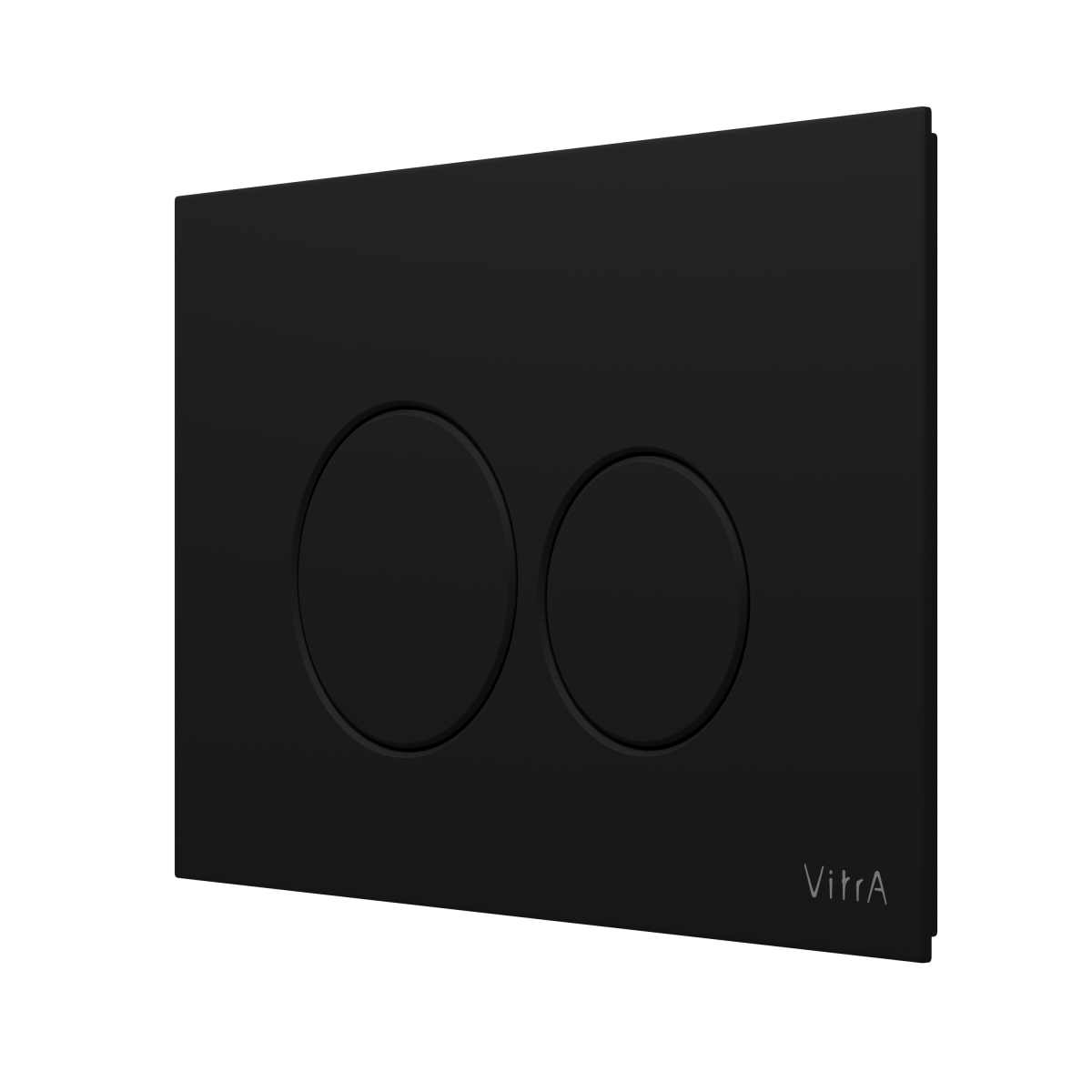 Кнопка смыва для инсталляции VitrA Origin (Ориджин) 740-2411 матовая черная двойный смыв