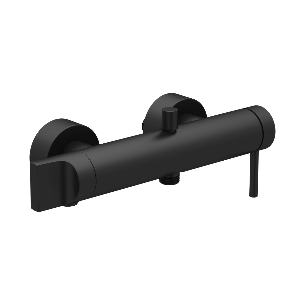Смеситель настенный VitrA Origin (Ориджин) A4261936WTC для ванны однорычажный матовый черный латунь