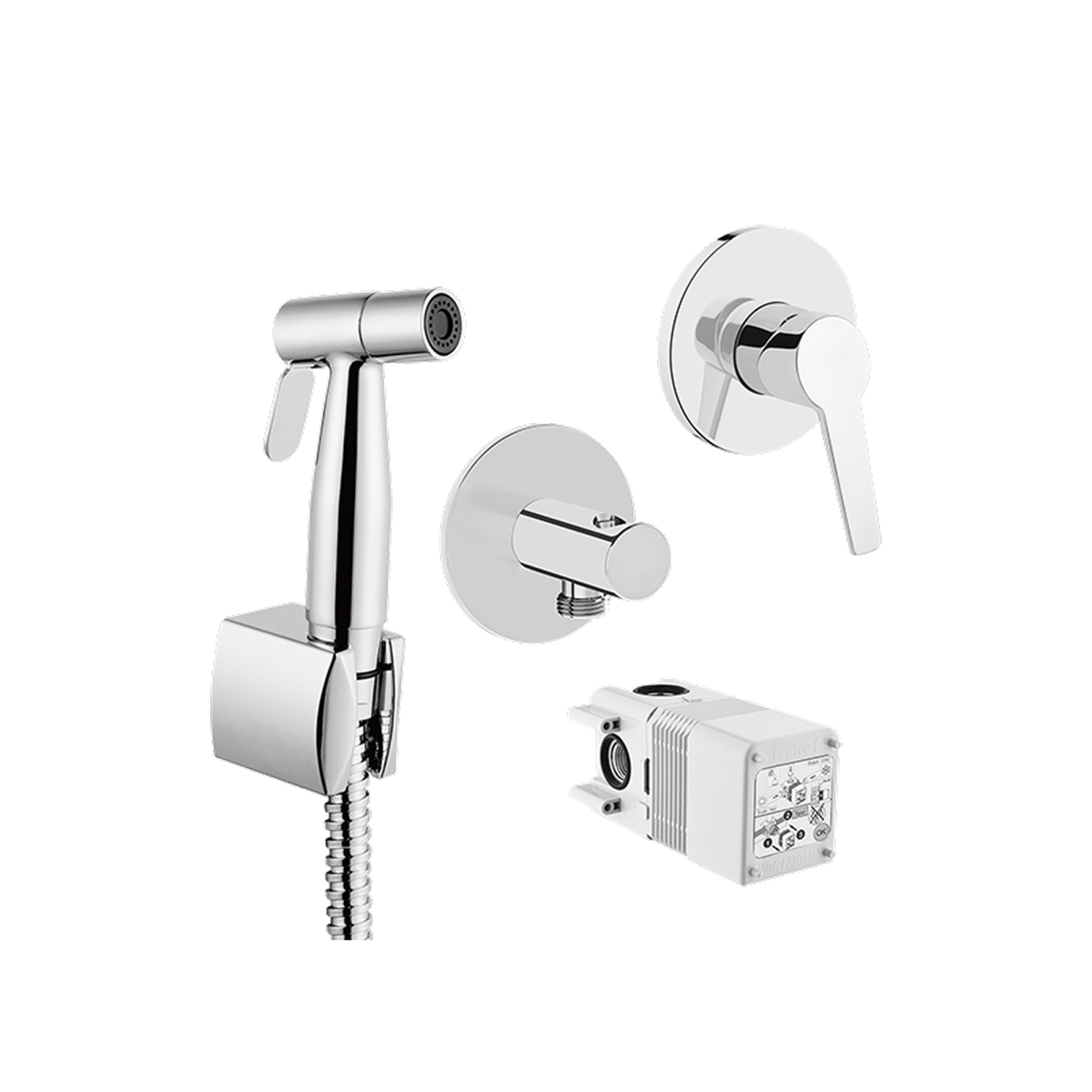 Комплект смесителей VitrA Axe S (Акс С) A49271EXP хром латунь