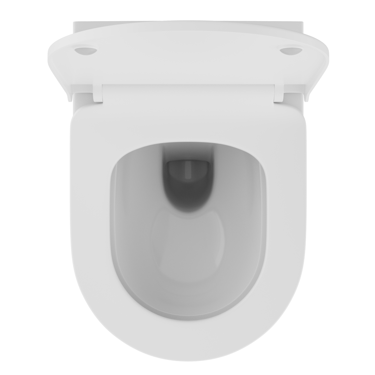 Подвесной унитаз VitrA Zentrum Round (Зентрум Раунд) 7786B003-0075 безободковый SmoothFlush (Смусфлаш) белый санитарный фарфор антибактериальное покрытие Hygiene (Хайджн)