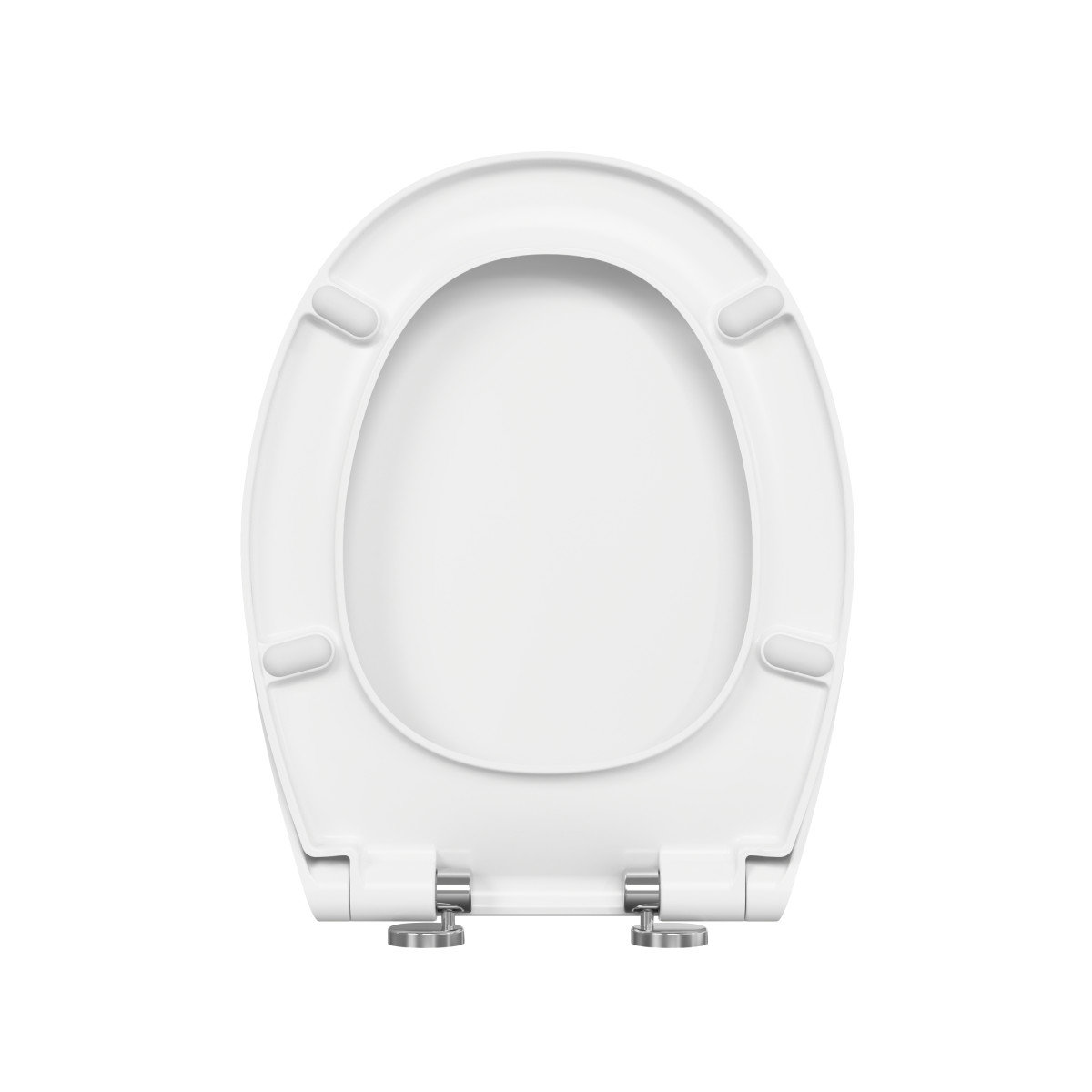 Инсталляция с унитазом VitrA Integra Round (Интегра Раунд) 9004B003-7202 комплект 4 в 1 с сиденьем микролифт безободковый цвет клавиши матовый хром