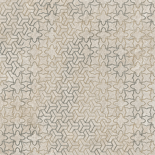 60x60 Кварстоун Декор "Пэчворк" R10B