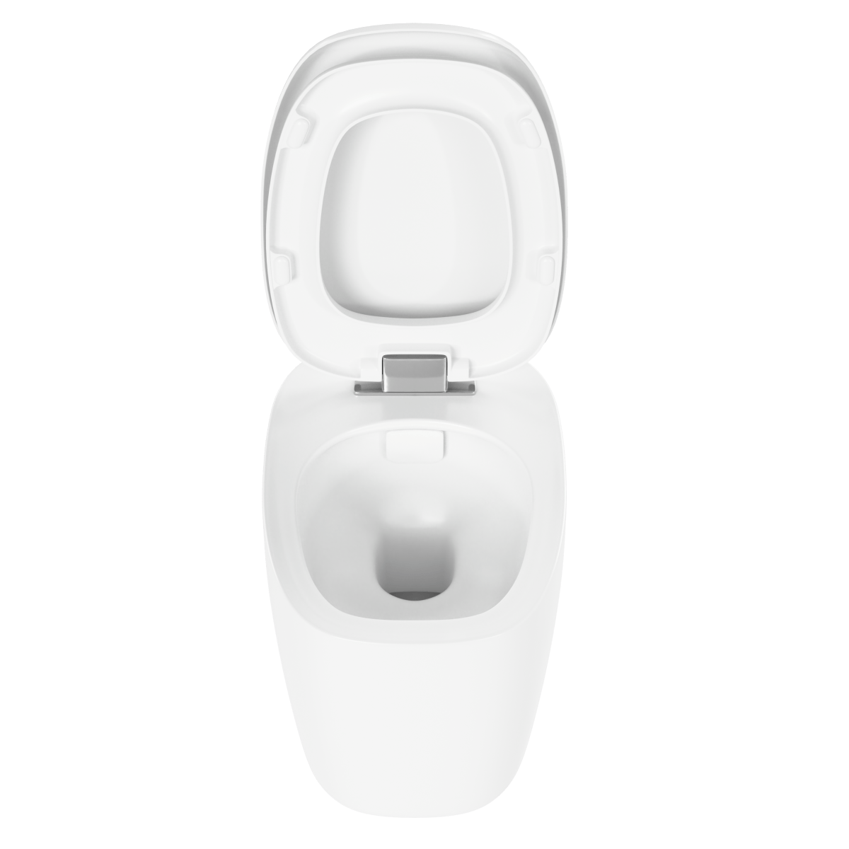 Подвесной унитаз VitrA Plural (Плюрал) 7830B401-0075 безободковый Rim-ex (Рим-экс) матовый белый санитарный фарфор антибактериальное покрытие Hygiene + Clean (Хайджн + Клин)