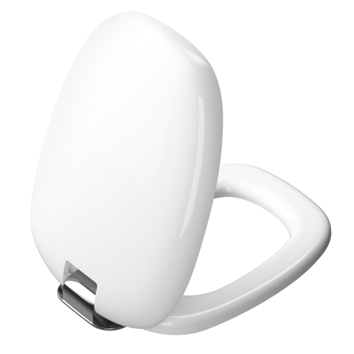 Сиденье для унитаза VitrA Plural (Плюрал) 126-003-009 круглое белое дюропласт с микролифтом быстросъемное