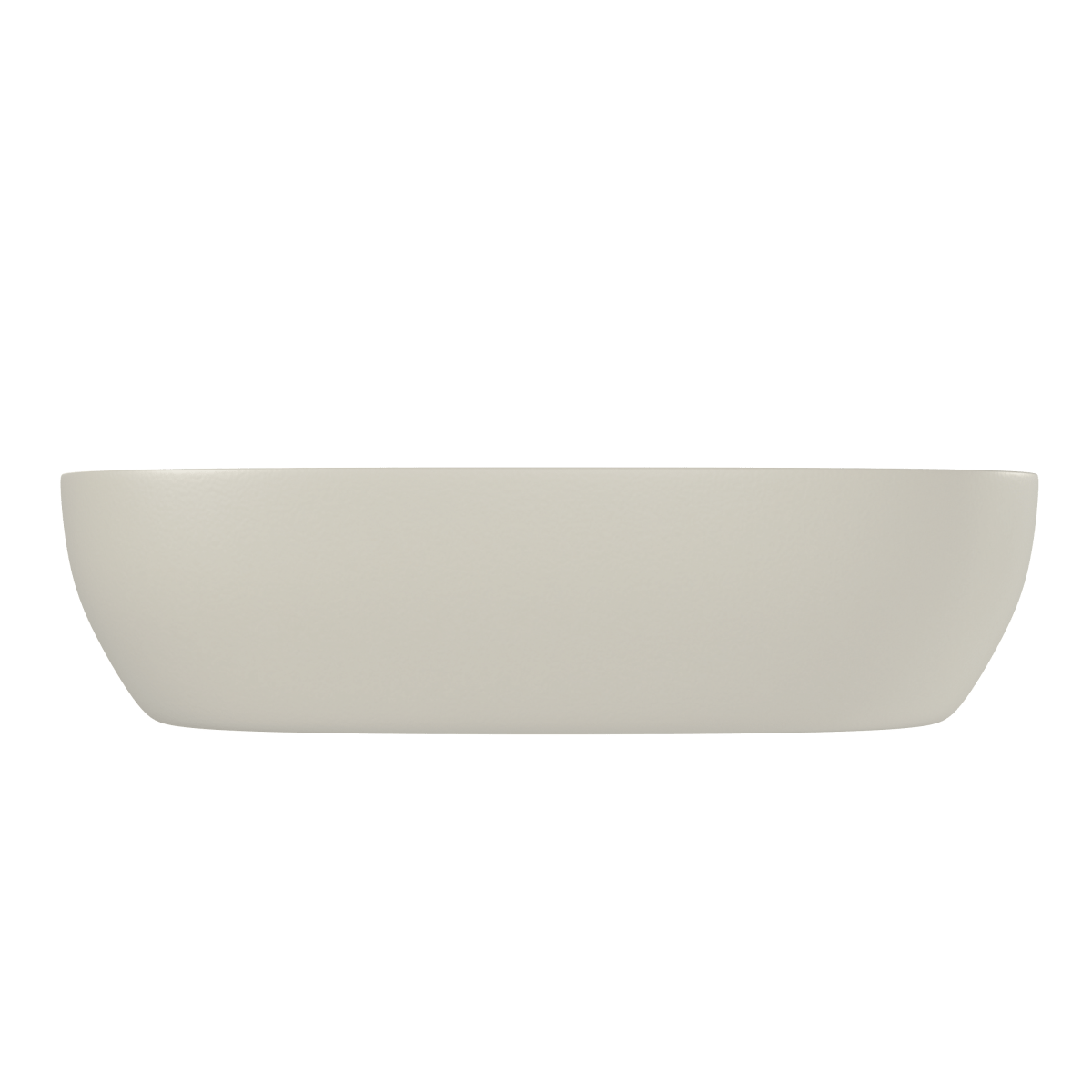 Раковина чаша VitrA Outline Recycled (Аутлайн Ресайклд) 7995B066-0016 60 x 41 см накладная матовая бежевая антибактериальное покрытие Hygiene (Хайджн)