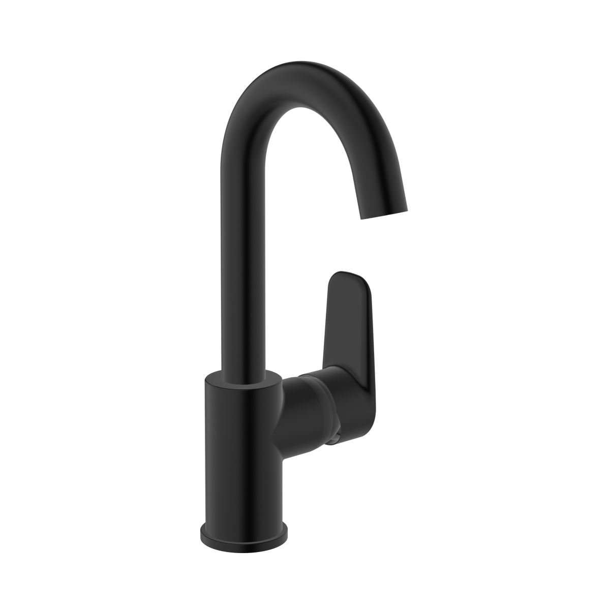 Смеситель для раковины VitrA Flow Soft (Флоу Софт) A4316036EXP однорычажный матовый черный латунь