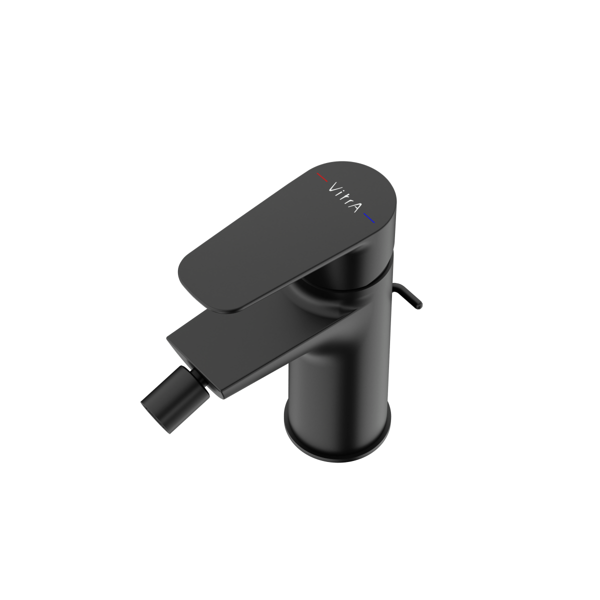 Смеситель для биде VitrA Flow Soft (Флоу Софт) A4305436EXP однорычажный матовый черный латунь