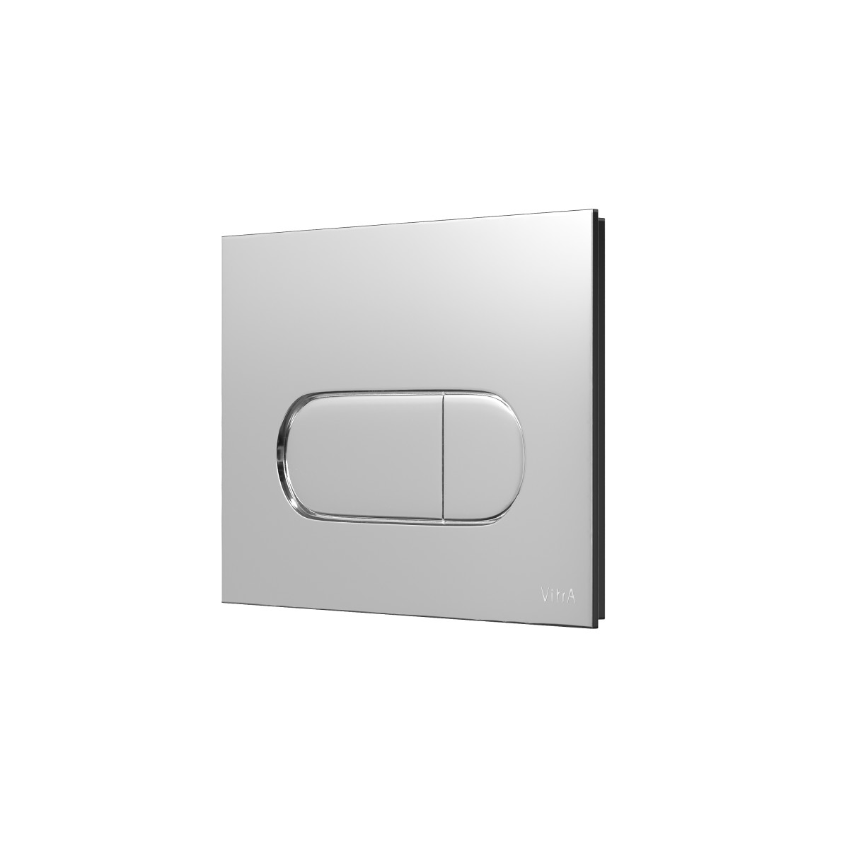 Инсталляция с унитазом VitrA Sanibelle (Санибель) 9878B003-7200 комплект 4 в 1 с сиденьем микролифт безободковый цвет клавиши глянцевый хром