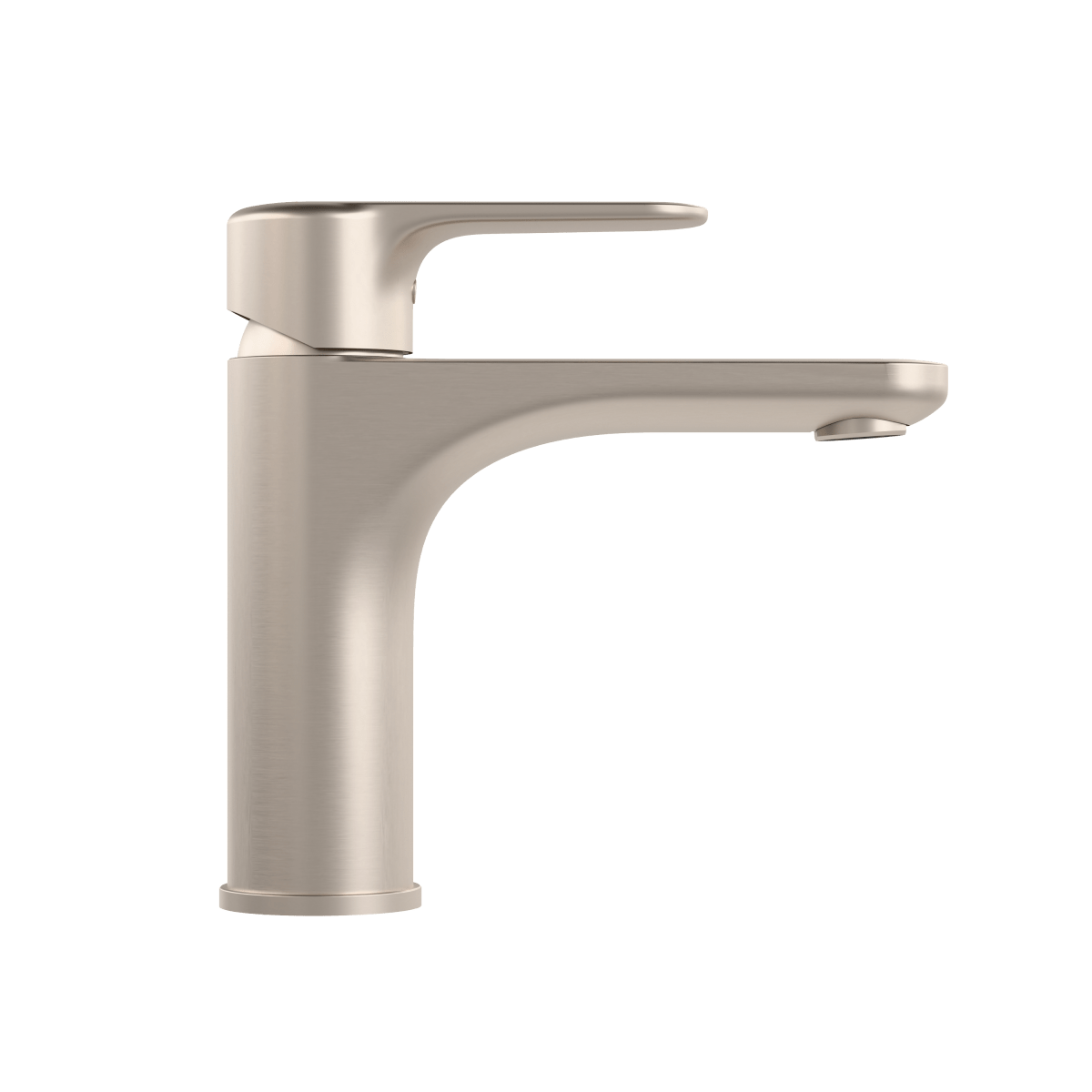 Смеситель для раковины VitrA Root Round (Рут Раунд) A4270634EXP однорычажный брашированный никель латунь