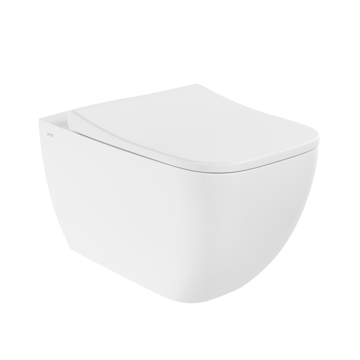Инсталляция с унитазом VitrA Shift (Шифт) 9855B003-7206 комплект 4 в 1 с сиденьем микролифт безободковый Rim-ex (Рим-экс) цвет клавиши хром