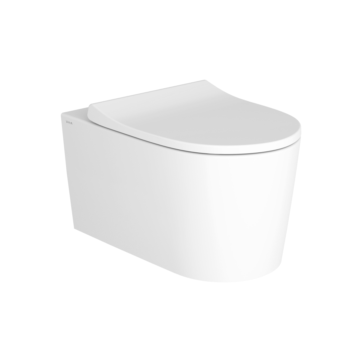 Подвесной унитаз VitrA Nest (Нест) 7870B403-0075 безободковый QuantumFlush (Квантумфлаш) белый санитарный фарфор антибактериальное покрытие Hygiene + Clean (Хайджн + Клин)